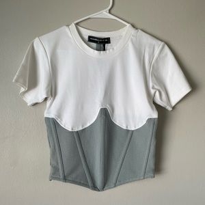 Corset Underbust T- Shirt